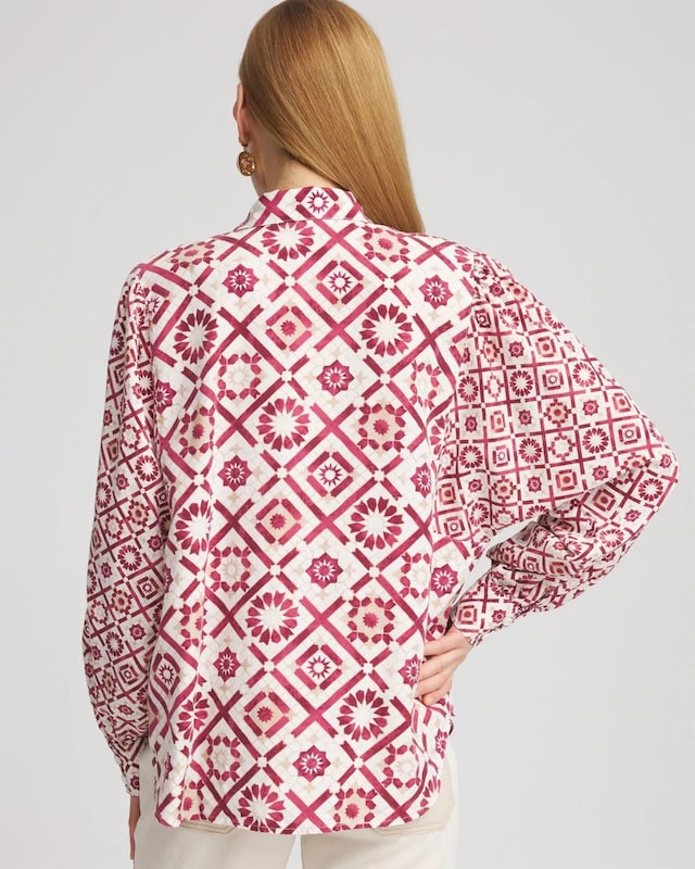 Tencel Blend Dolman-Sleeved Shirt - image 3